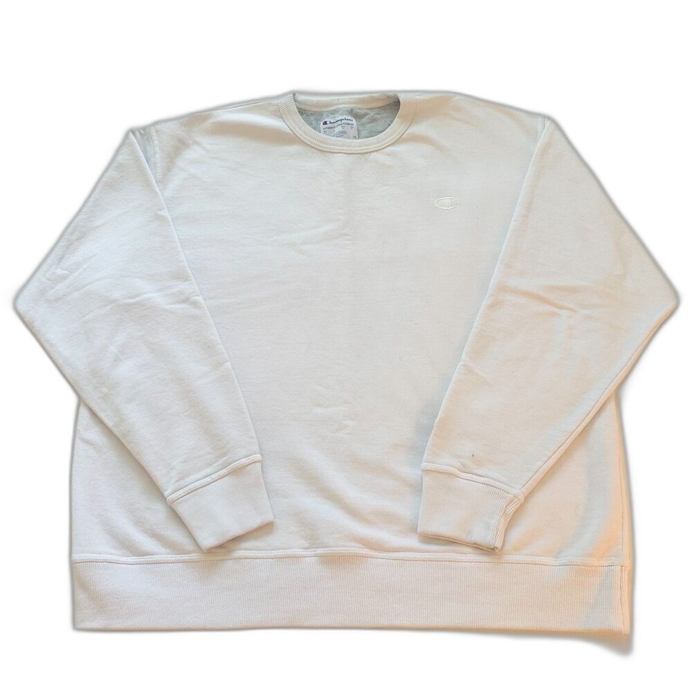 Champion White Men's Sweatshirt